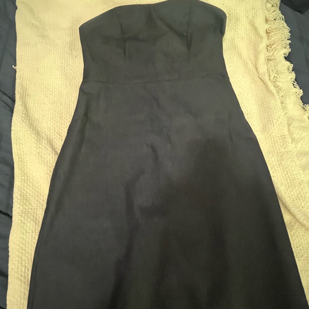 Merona Black Strapless Dress